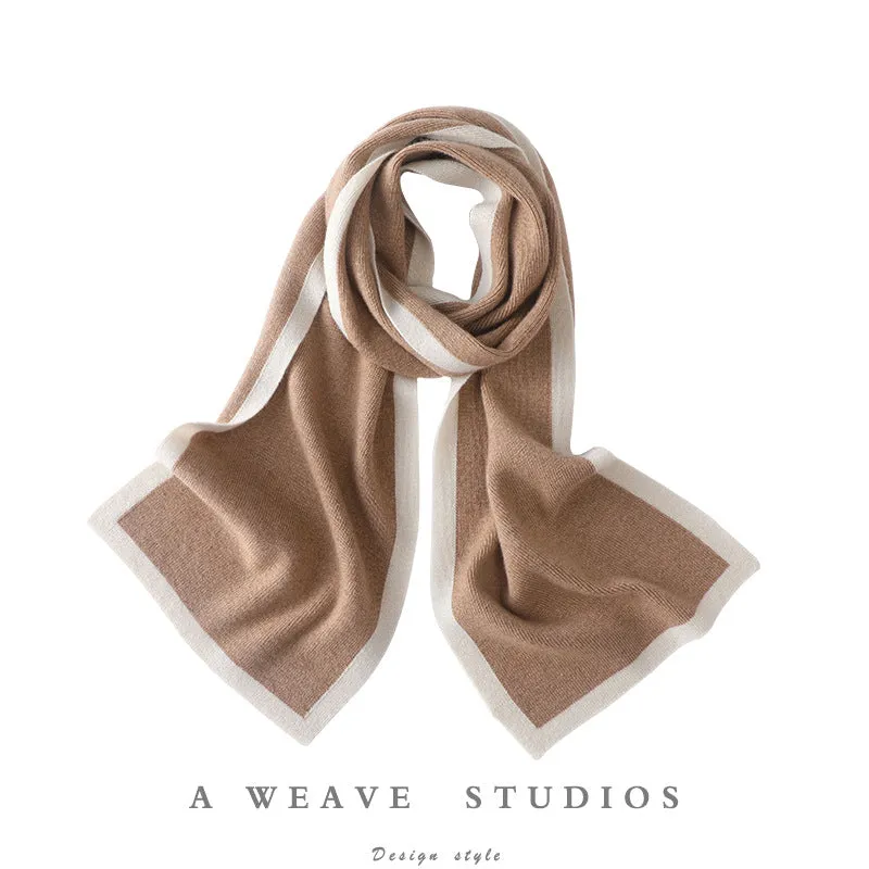 100% Cashmere Soft Warm Winter Scarves Wraps for Women