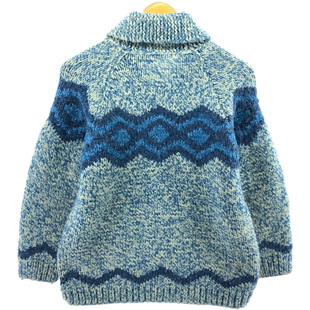 80'S all-over print Cowichan sweater, women's size S, vintage / eaa498641