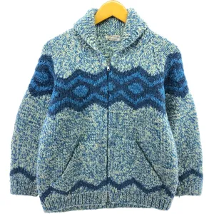 80'S all-over print Cowichan sweater, women's size S, vintage / eaa498641