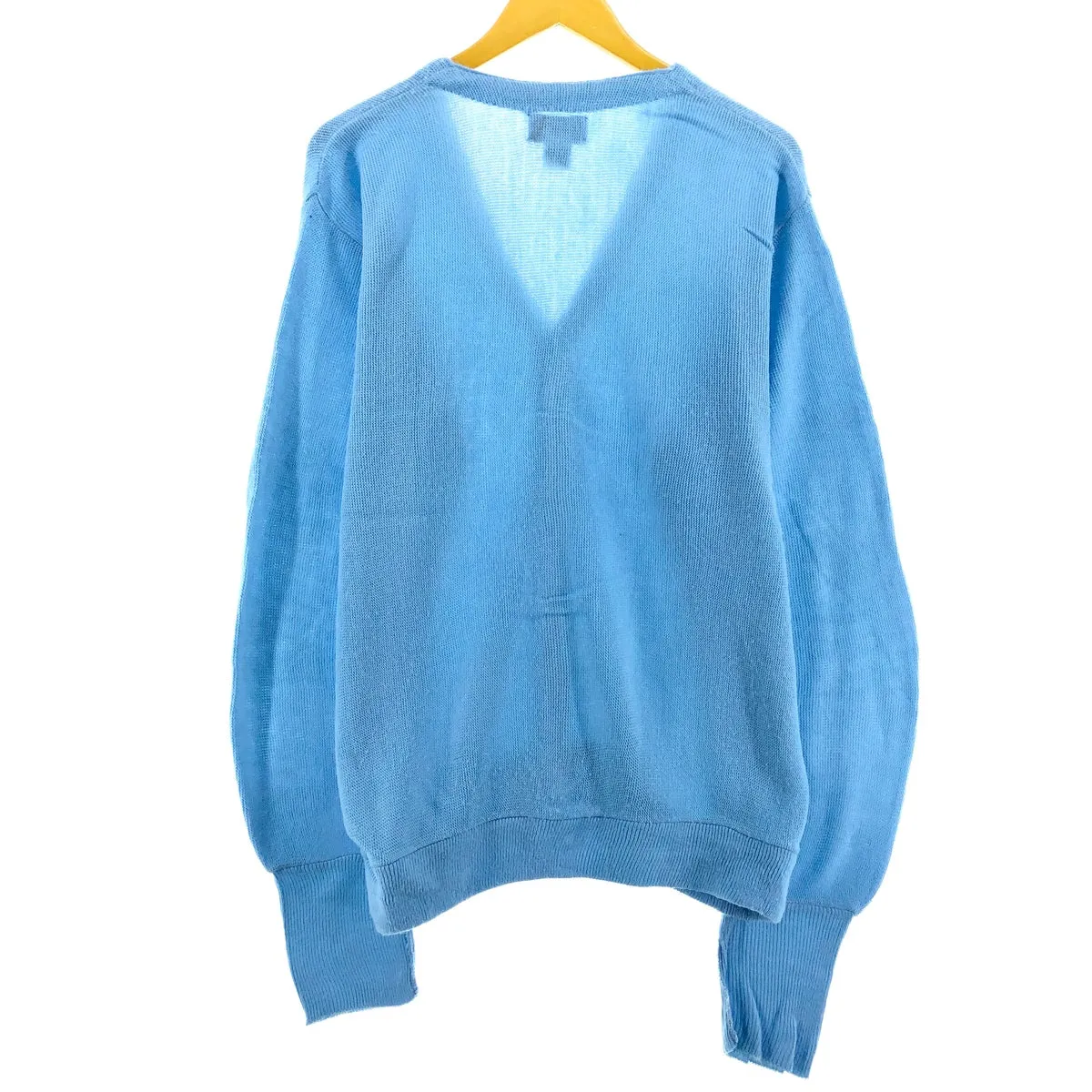 90'S Arrow Acrylic Knit Cardigan Made in USA Men's L Size Vintage /eaa497342