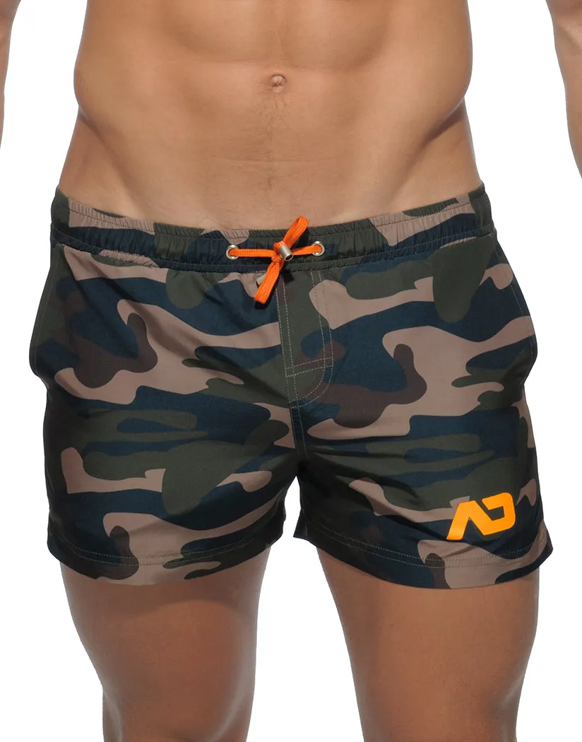 Addicted Camouflage Swim Short ADS096