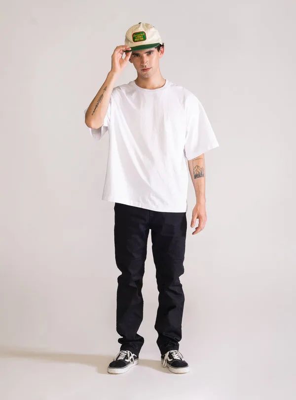 Again & Again Slim Fit Jeans, Negro