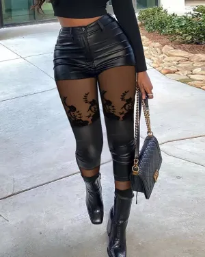 Alina Leather Pants