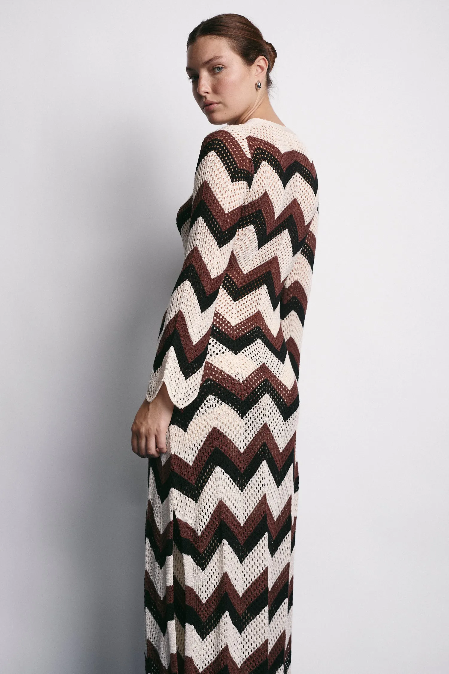 AURORA DRESS ESPRESSO (PRE ORDER)