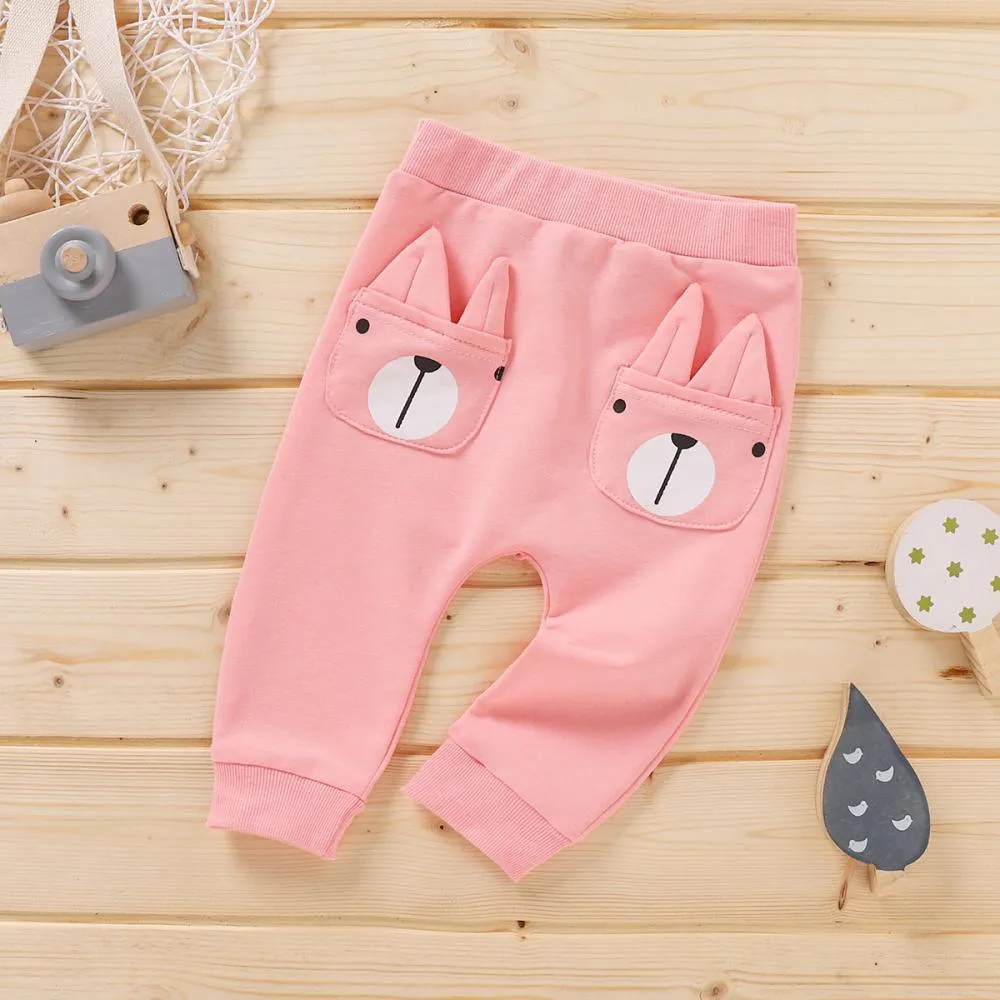 Baby Unisex Cartoon Casual Pants Baby Boutique Clothes Wholesale