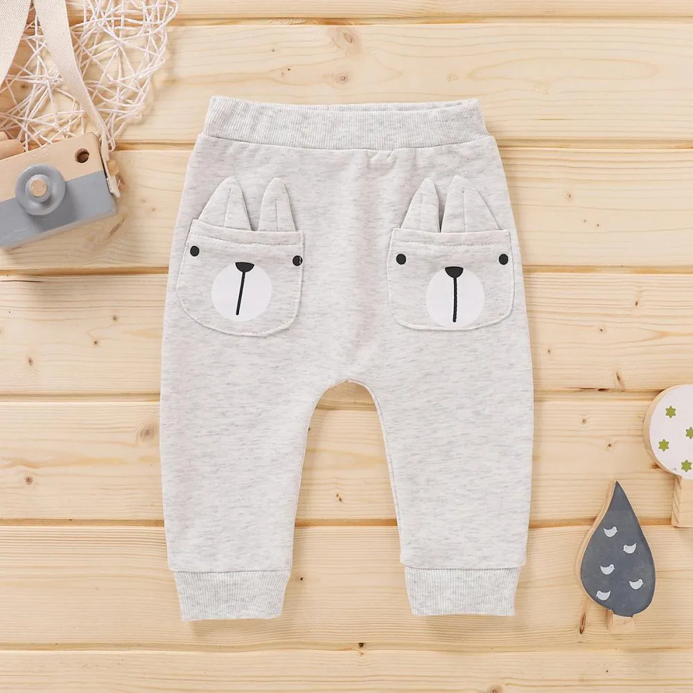 Baby Unisex Cartoon Casual Pants Baby Boutique Clothes Wholesale