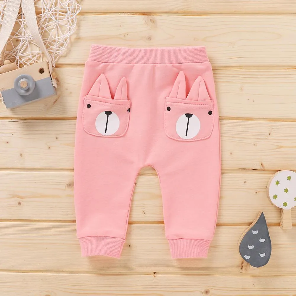Baby Unisex Cartoon Casual Pants Baby Boutique Clothes Wholesale