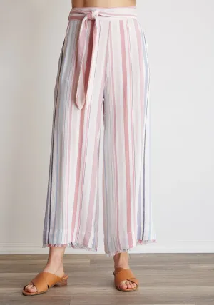 Bella Dahl - Belted High Waisted Crop Pant Florence