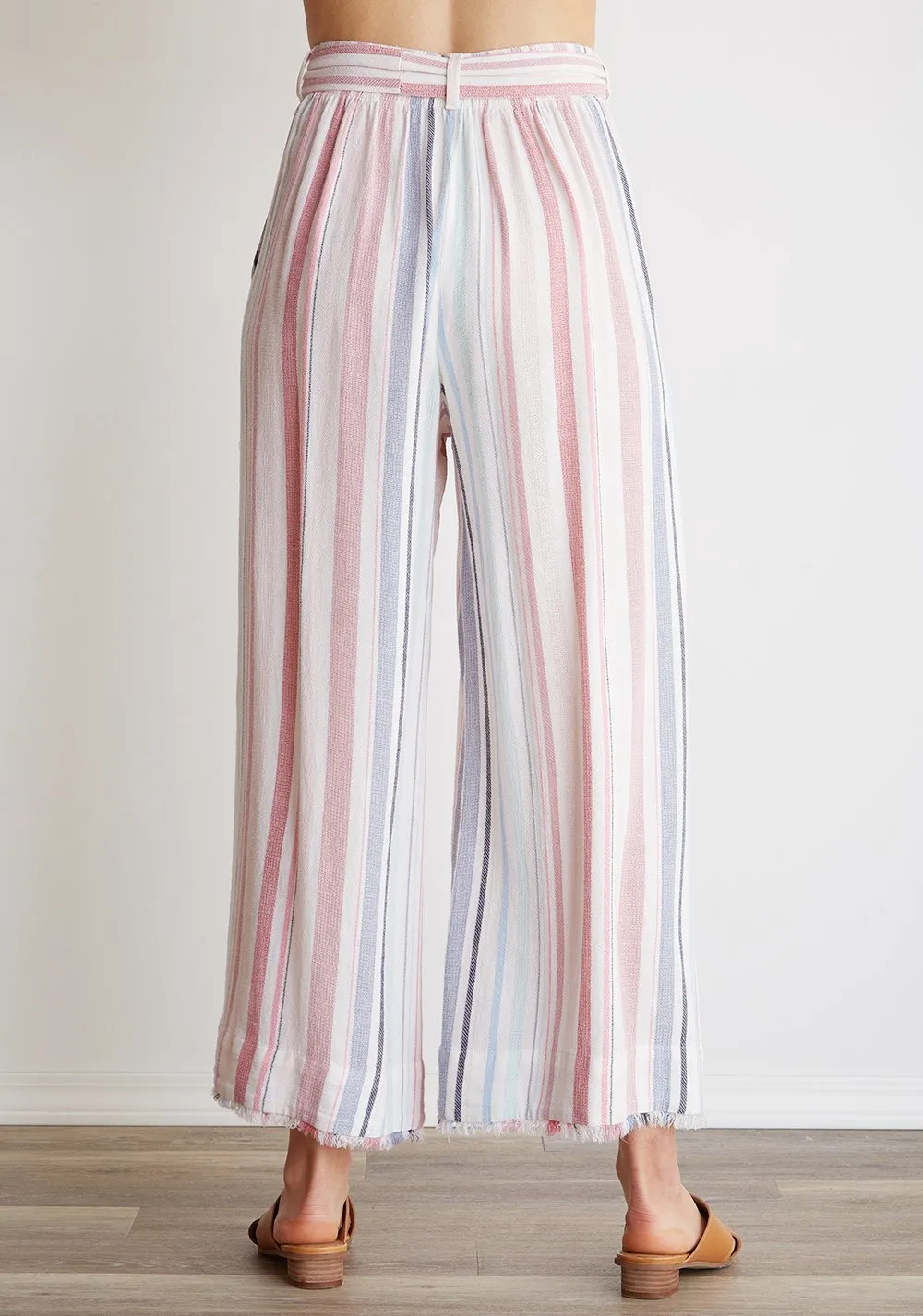 Bella Dahl - Belted High Waisted Crop Pant Florence