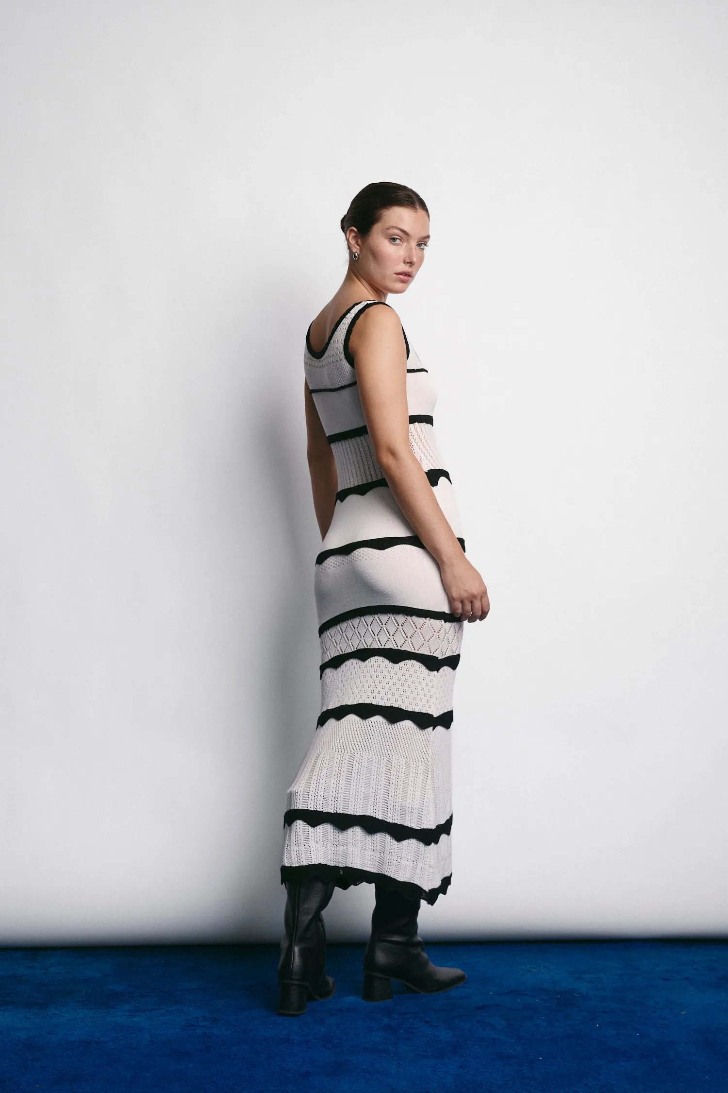 BOBBI DRESS ECRU
