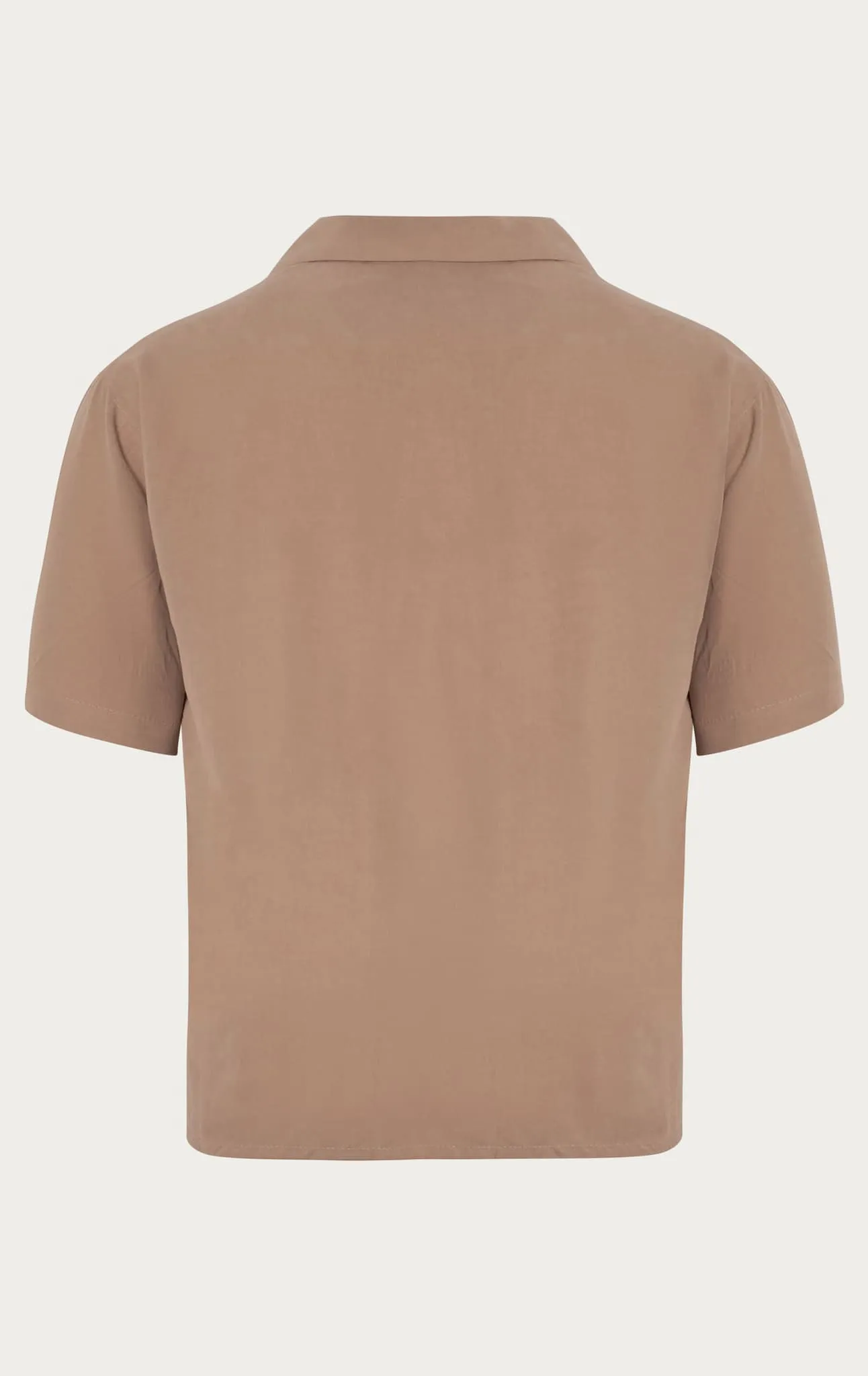 Breezy Relaxed Camp Collar Shirt - Vizon