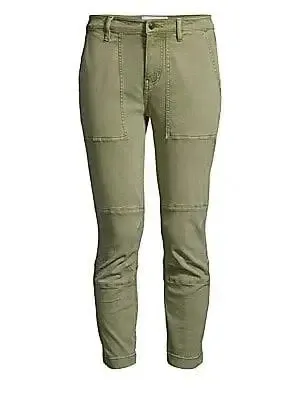 Calvin Klein Green Mid Rise Skinny Ankle Jeans