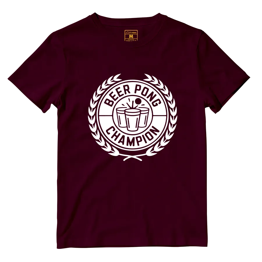 Cotton Shirt: Beer Pong