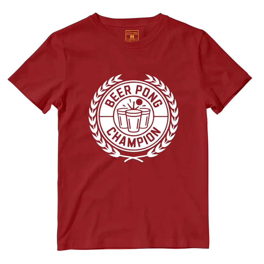 Cotton Shirt: Beer Pong
