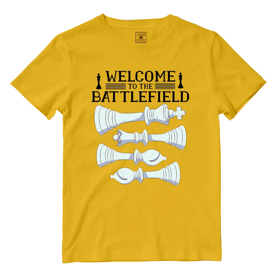 Cotton Shirt: Chess Battlefield