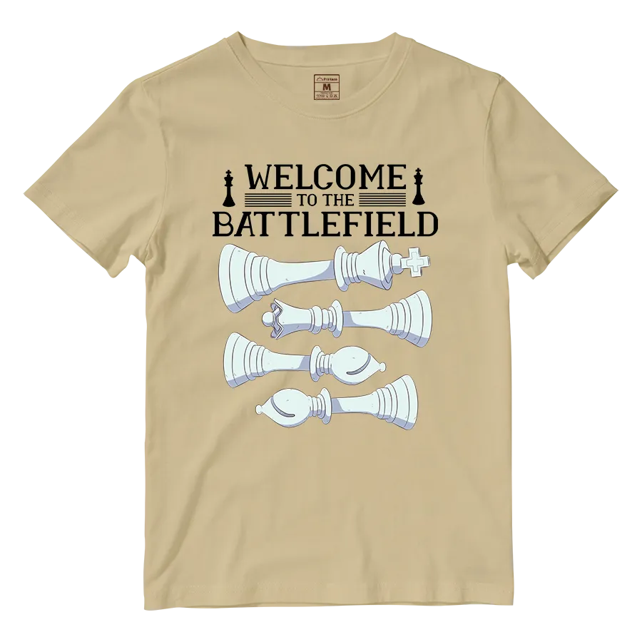 Cotton Shirt: Chess Battlefield