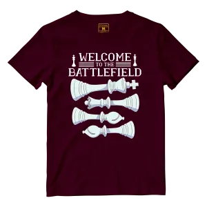 Cotton Shirt: Chess Battlefield