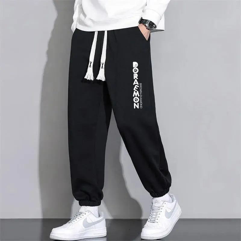 Cropped Casual Loose Long Pants