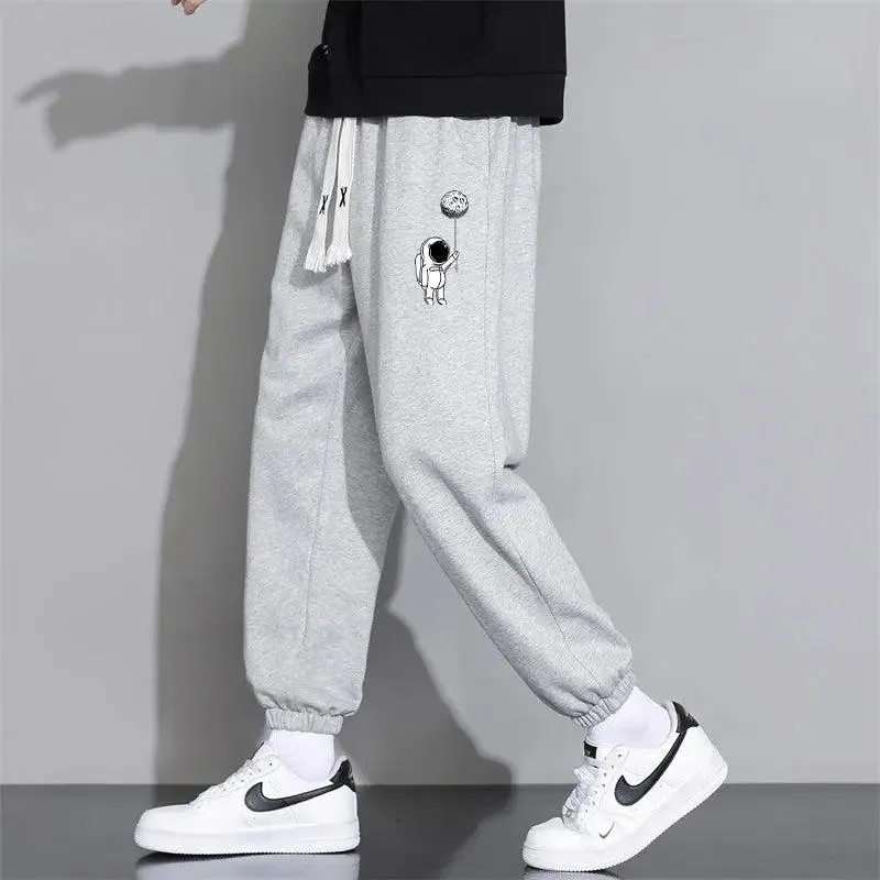 Cropped Casual Loose Long Pants