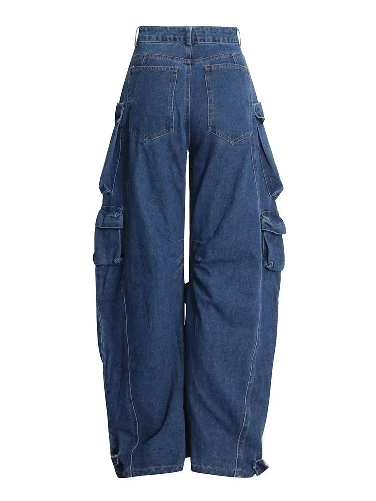 Deep Sea Cargo Denim Pants