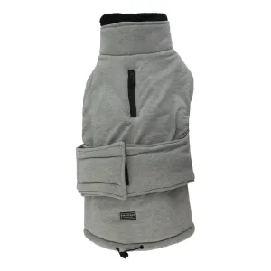 Grey Melange Winter Jacket