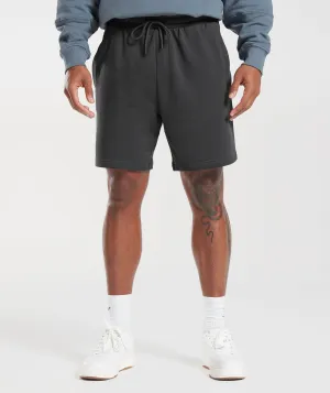 Gymshark Rest Day Essentials 7" Shorts - Onyx Grey