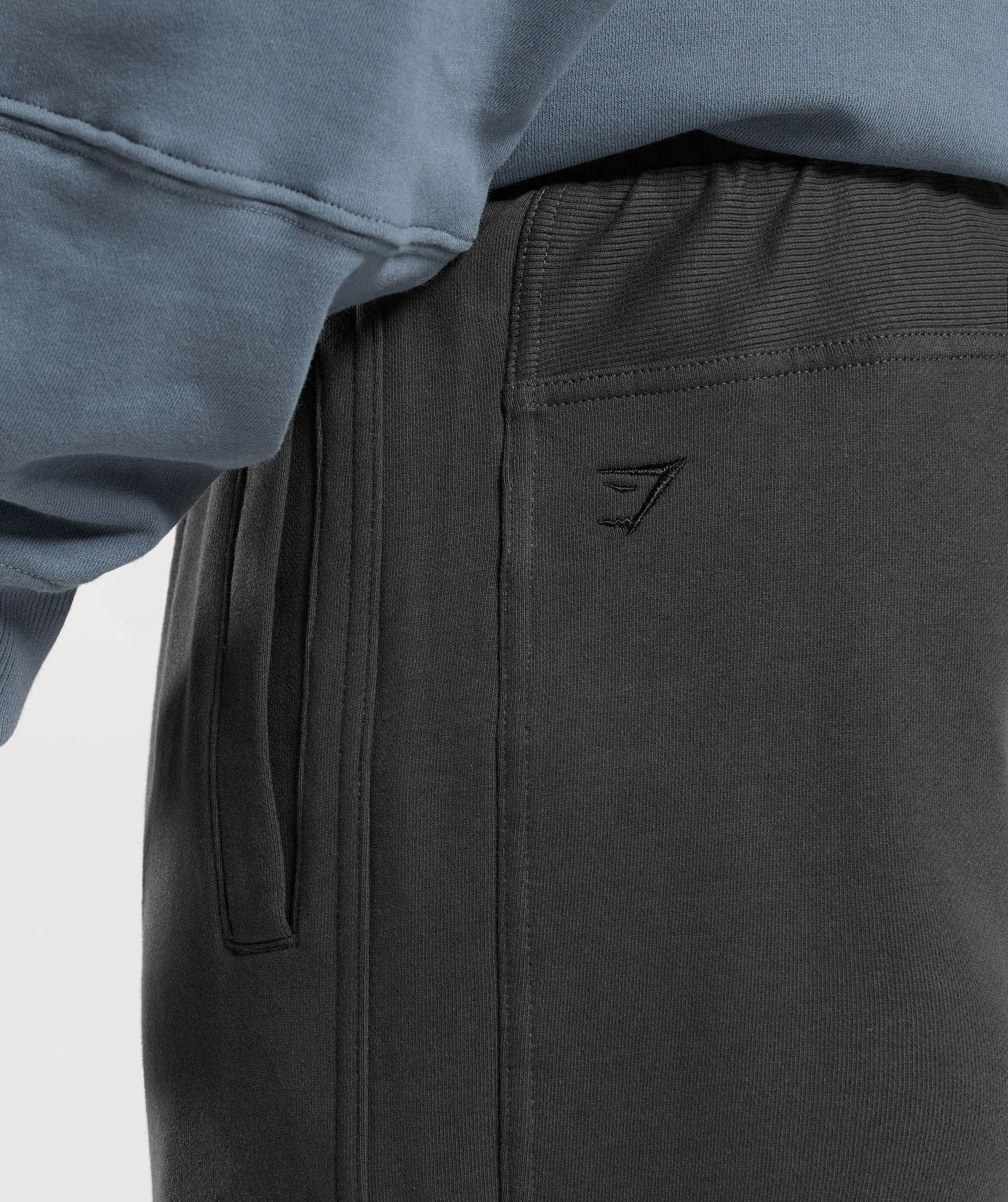 Gymshark Rest Day Essentials 7" Shorts - Onyx Grey