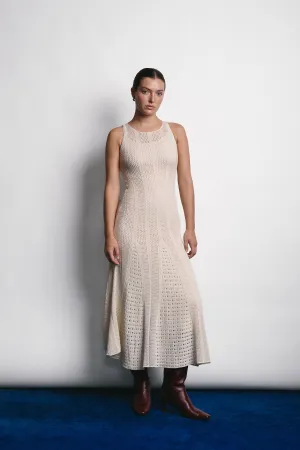 HELENA DRESS ECRU