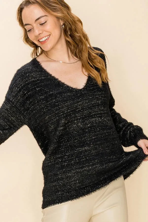 HyFve Double Zero Fuzzy Sweater- 3 Colors