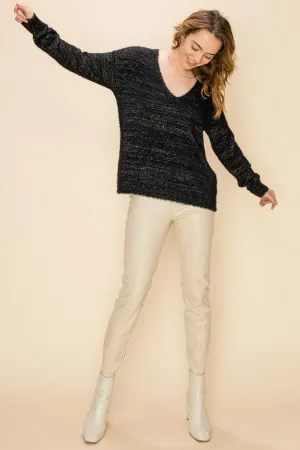 HyFve Double Zero Fuzzy Sweater- 3 Colors