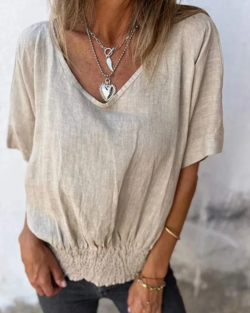 JENNY - Easygoing Summer Blouse