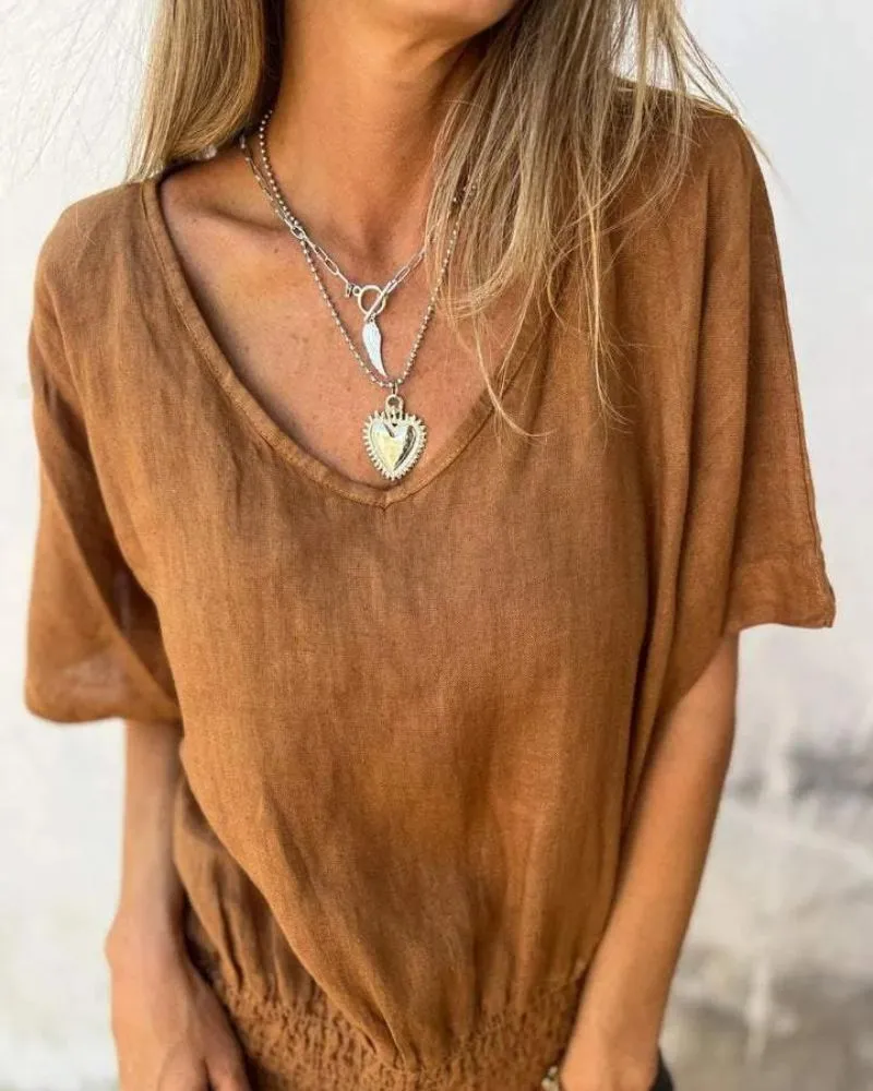 JENNY - Easygoing Summer Blouse