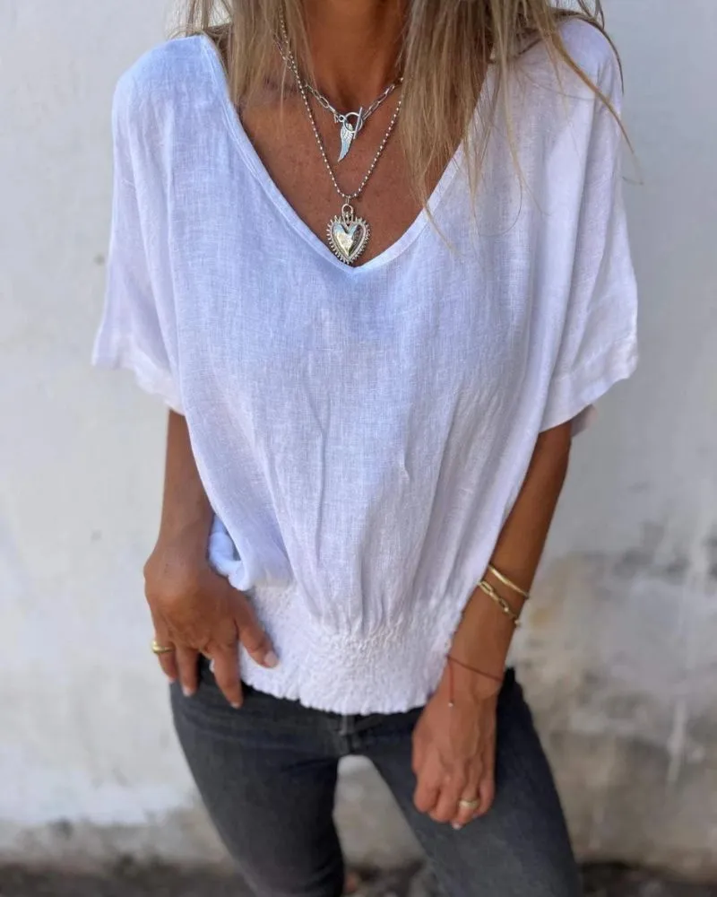 JENNY - Easygoing Summer Blouse
