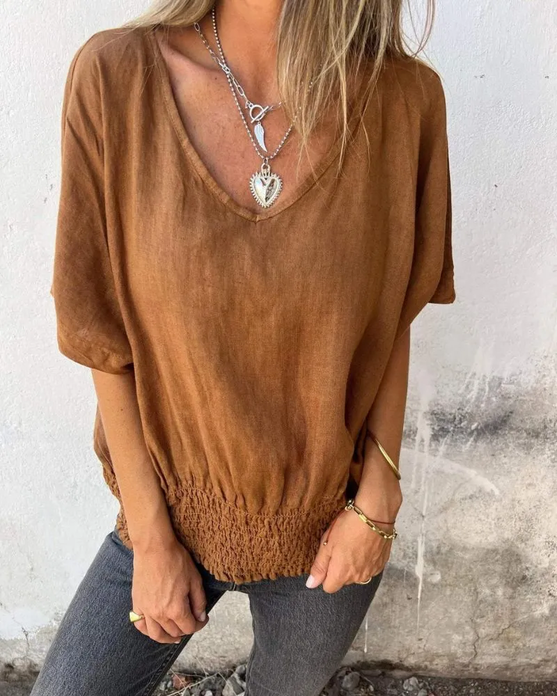 JENNY - Easygoing Summer Blouse