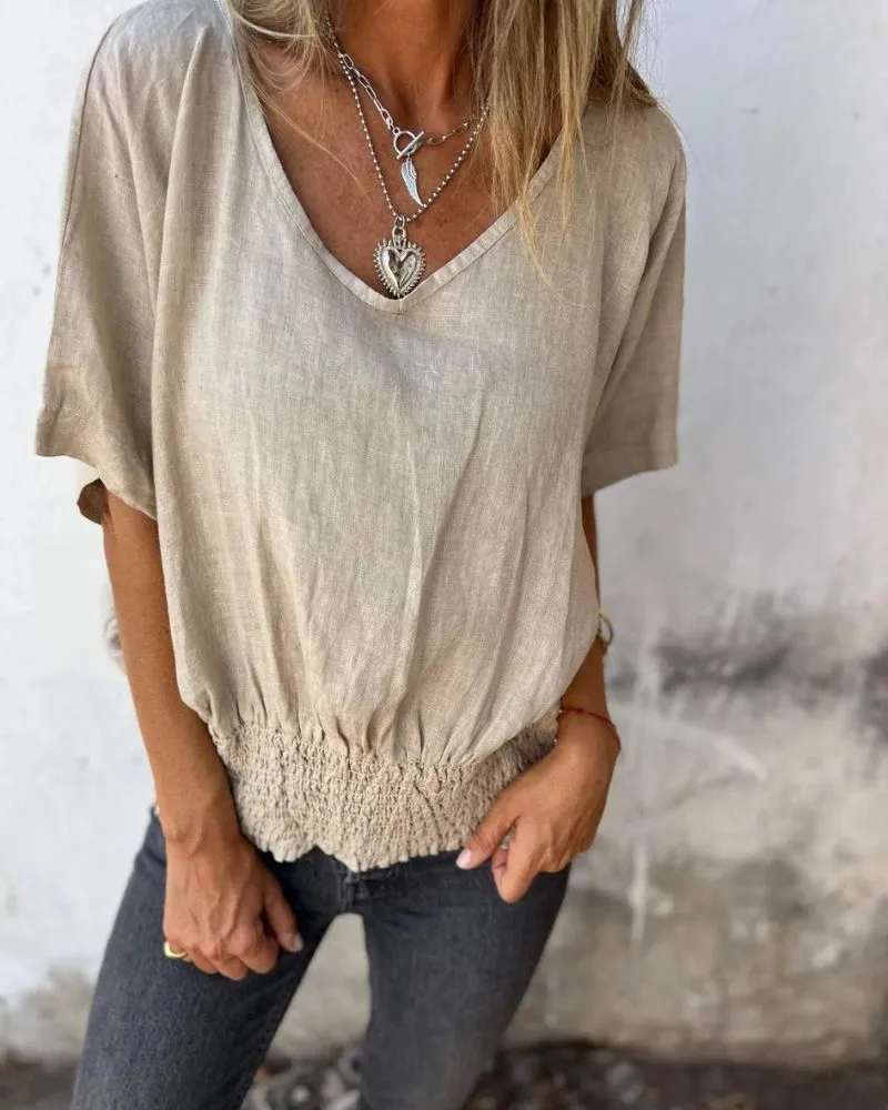 JENNY - Easygoing Summer Blouse