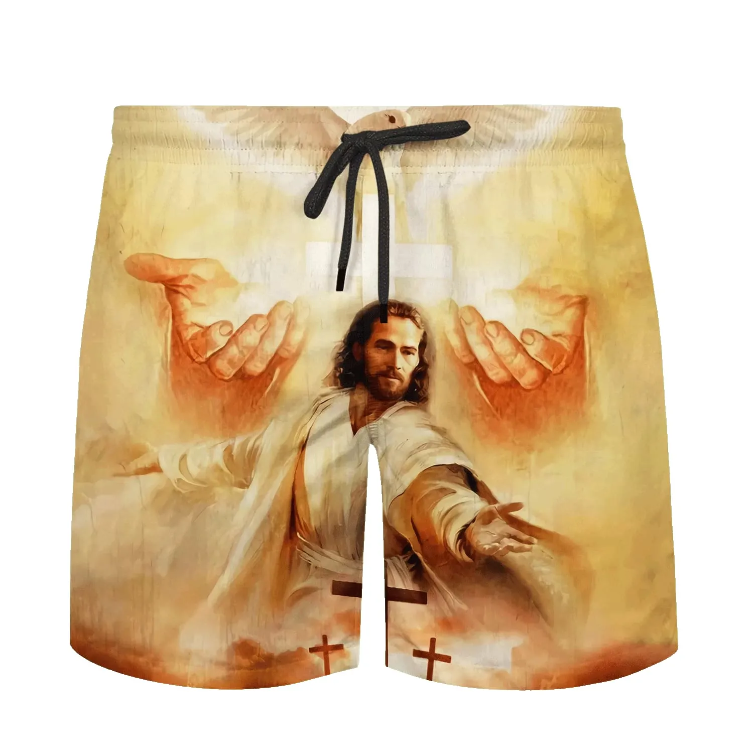 Jesus Christ Reaching Out Hand Hawaiian Shirts For Men And Women - Christian Hawaiian Shirt - Hawaiian Summer Shirts