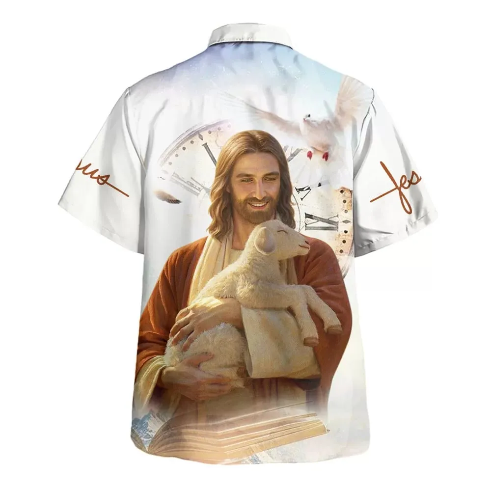 Jesus Is My Savior The Lamb Hawaiian Shirts For Men & Women - Christian Hawaiian Shirt - Hawaiian Summer Shirts