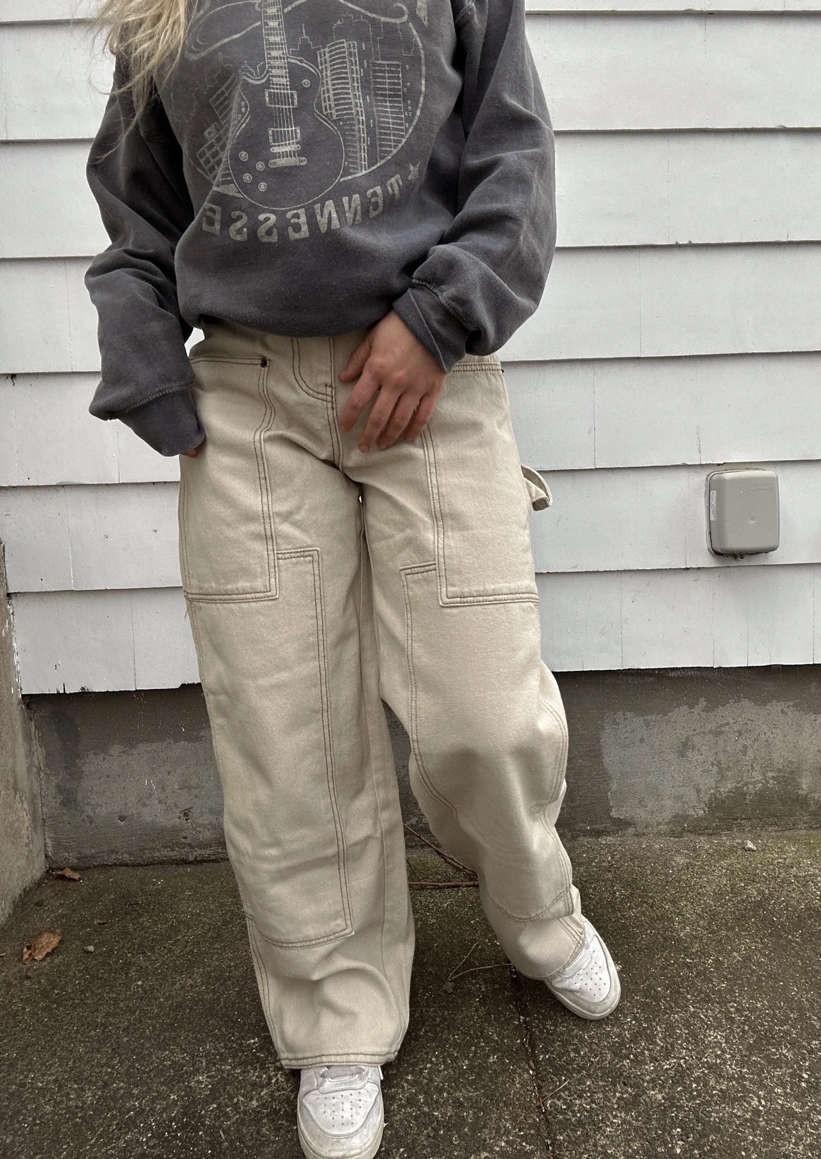 Natural Cargo Pants