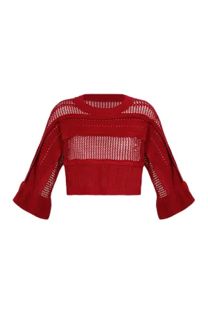 NORA SWEATER MERLOT