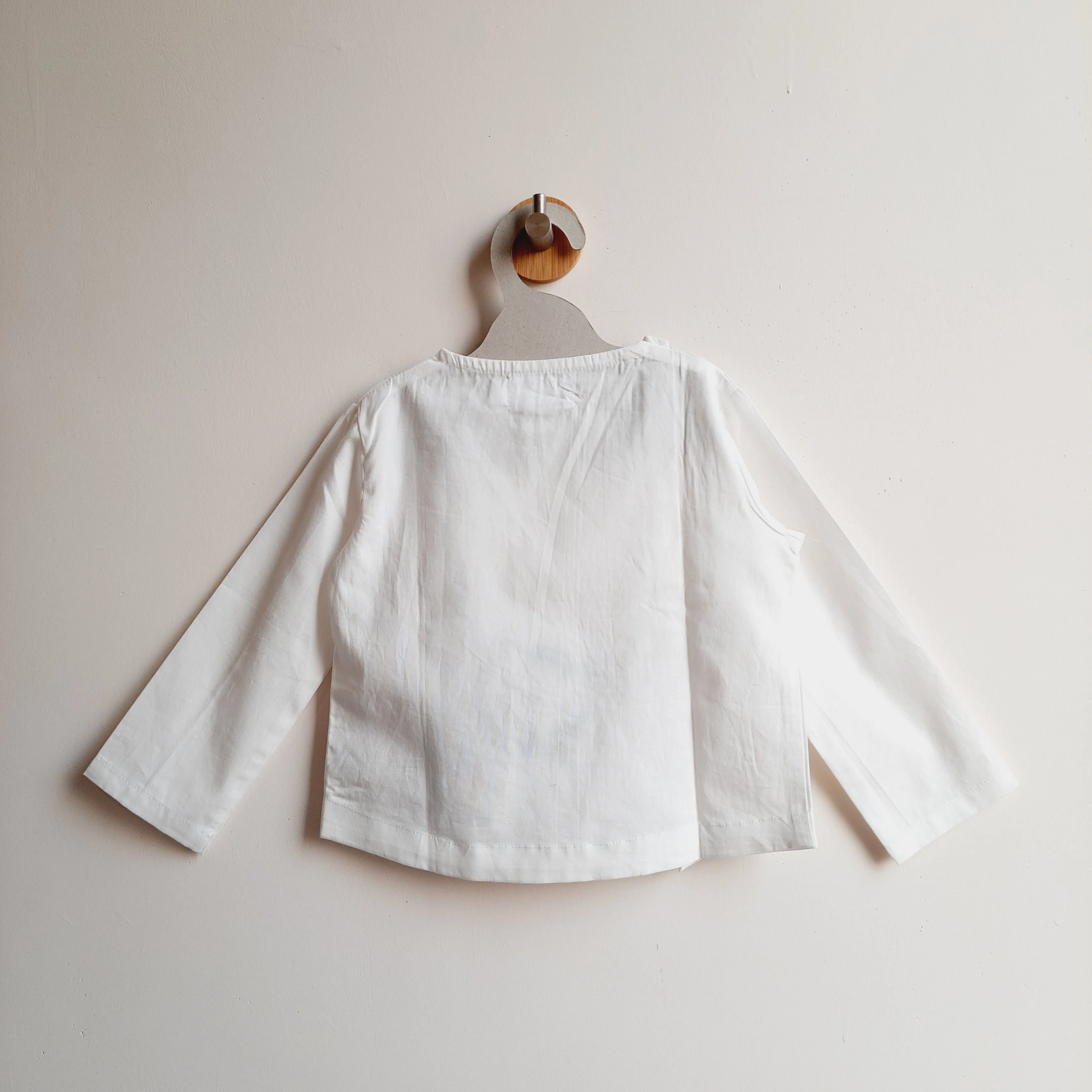 Organic Cotton Embroidered Shirts - Elephant