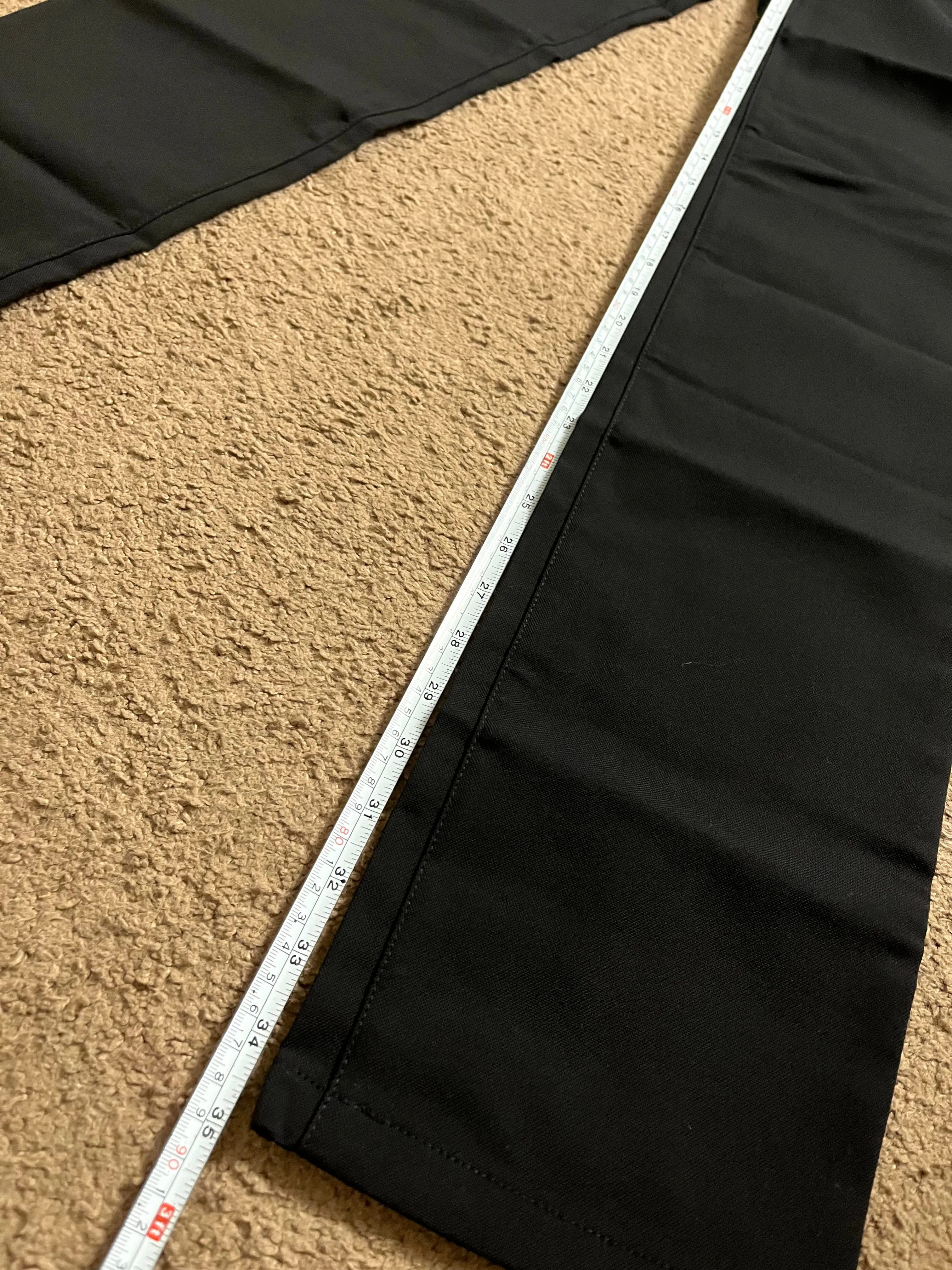Outlier Slim Dungarees Long - Color: black - Size: 31 X 35 -  New