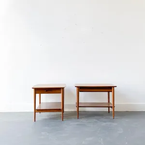 Pair of End Tables by Henredon
