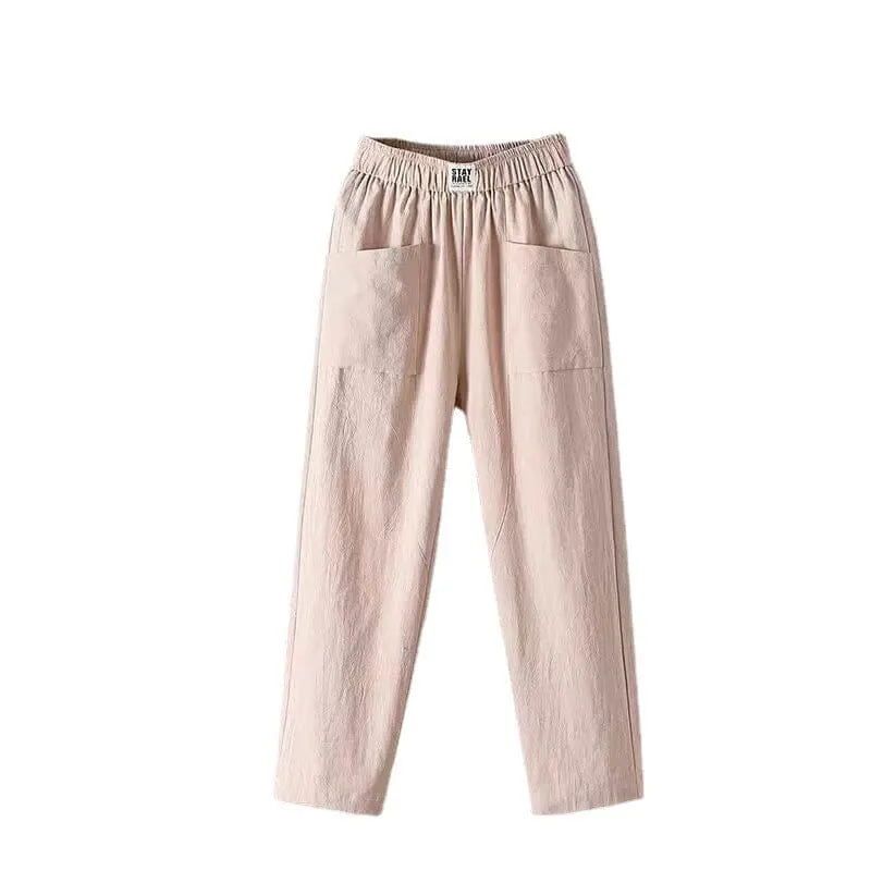 PALMA | LINEN BLEND TROUSERS