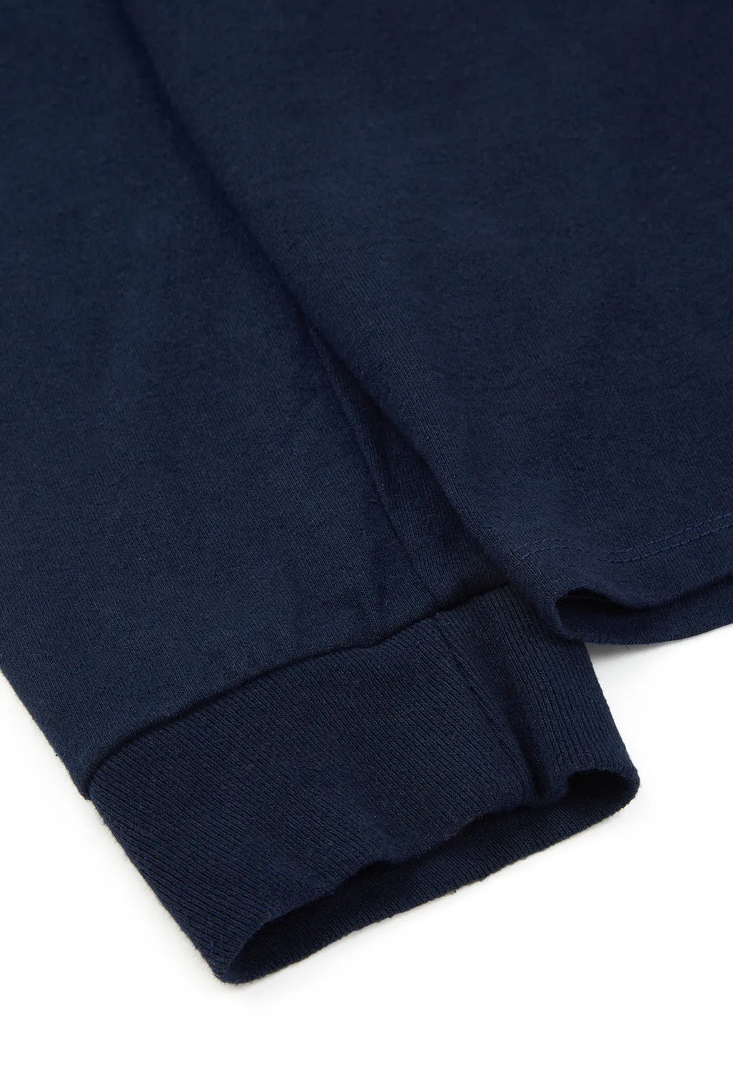 Patagonia P6 Logo Men's Long Sleeve Responsibili-Tee - Classic Navy