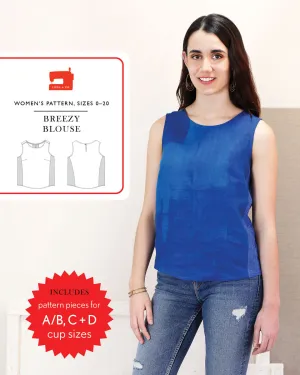 PDF Pattern - Breezy Blouse | Liesl   Co