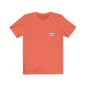 Rosy Heart Short Sleeve Tee