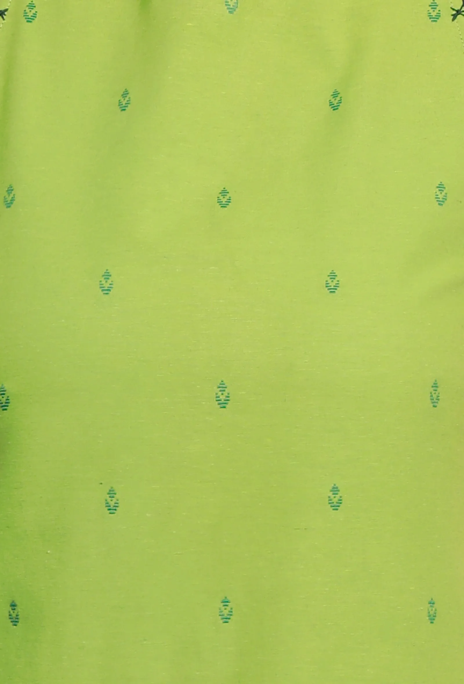 Set of 2:  Mint Green Embroidery Halter Neck Sleeveless Kurta With Straight Pants