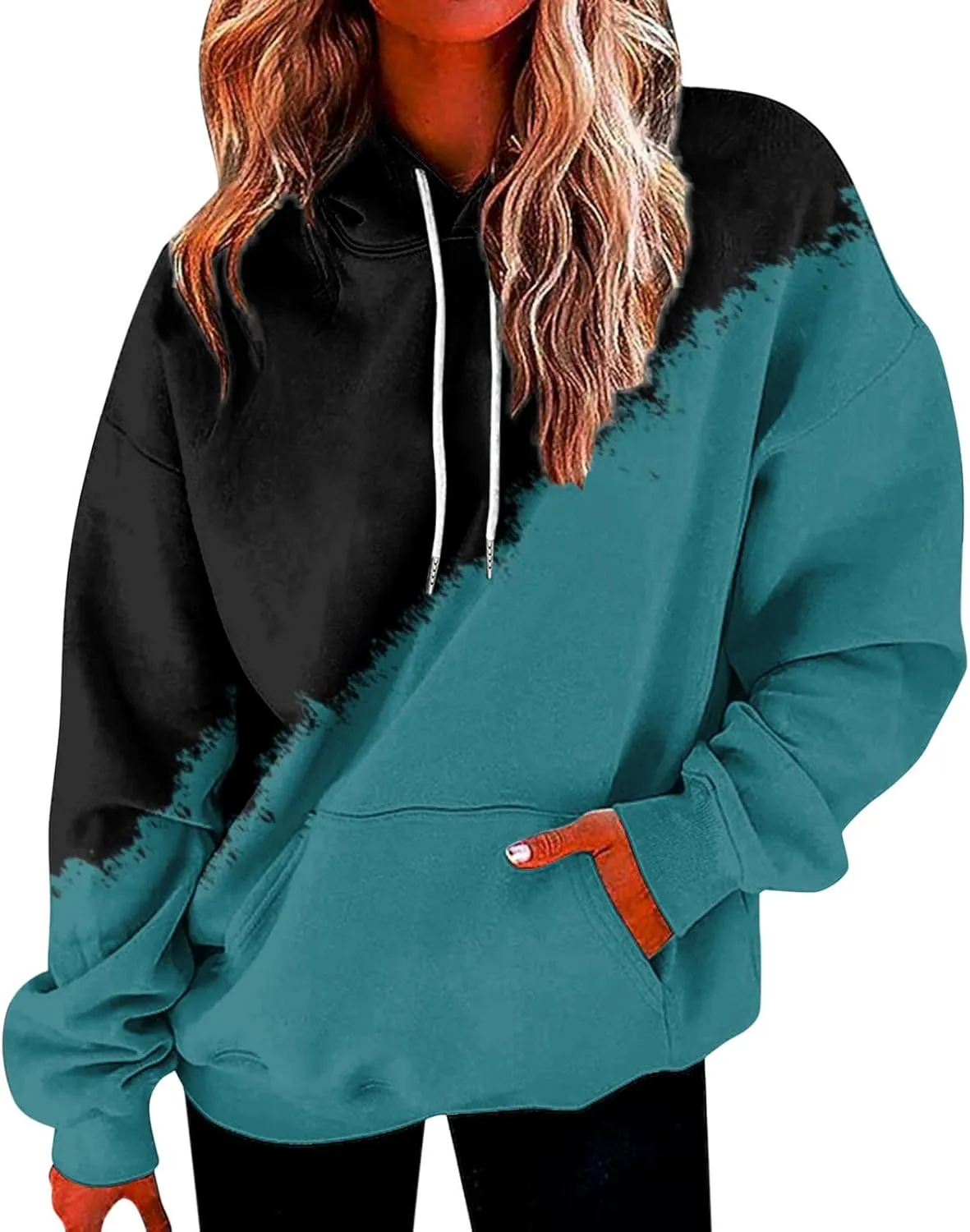 SHAOBGE Cyber Of Monday 2023 Teen Girl Sweatshirt New Years Eve Tops For Women Lady Tunic Top Blouse Hoodies Teen Girls Pullover Gray Hoodies For Women Pullover