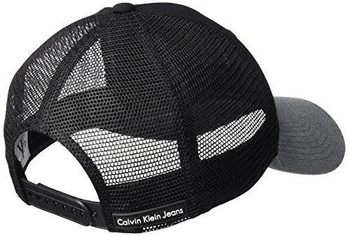 Snapback Trucker Hat Black One Size
