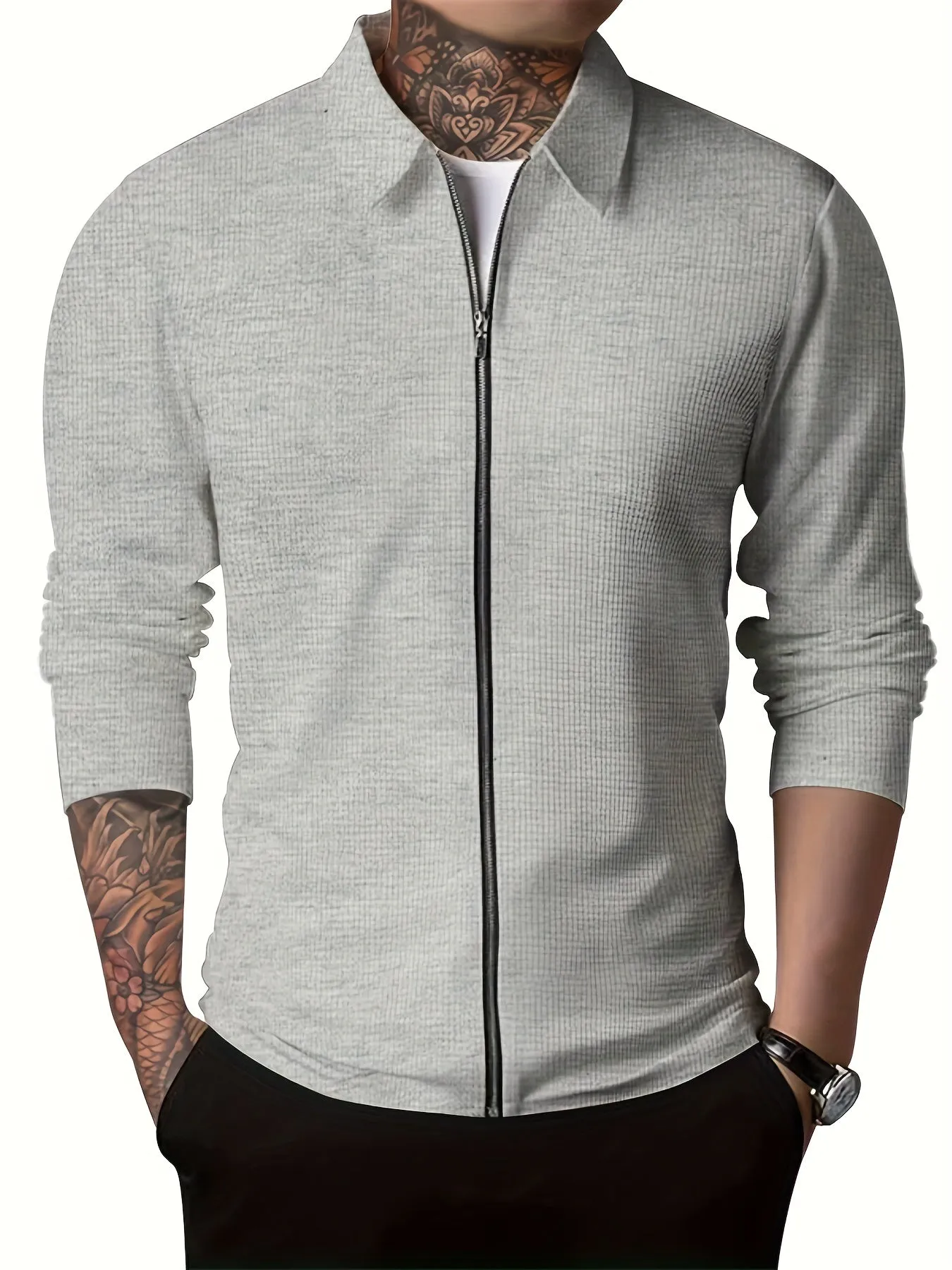 Stylish Lapel White Coat Jackets for Men